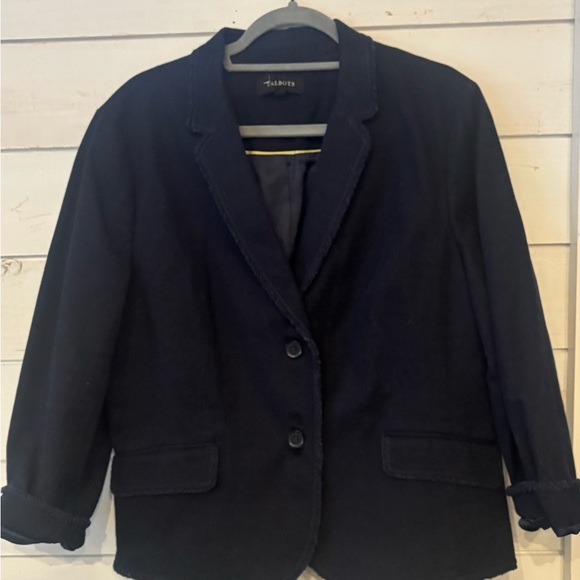 Talbots Women's Navy  Blazer in size 18 - Picture 5 of 11